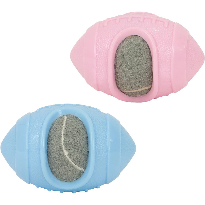 Small Bite Ruqby Ball Teether