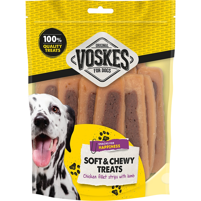 Dog Treats Chicken Fillet with Lamb 400gr
