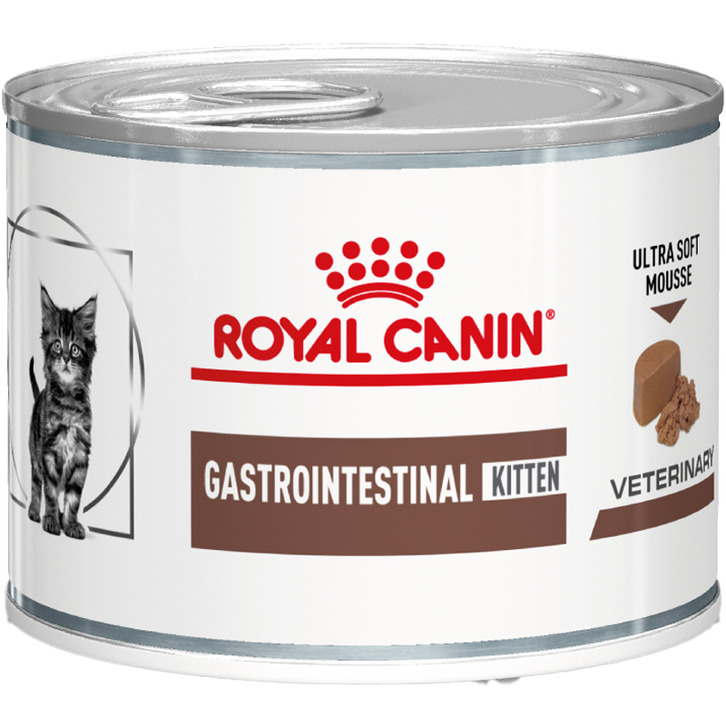 VHN Cat Gastrointestinal Kitten Mousse - Blautfóður 195gr