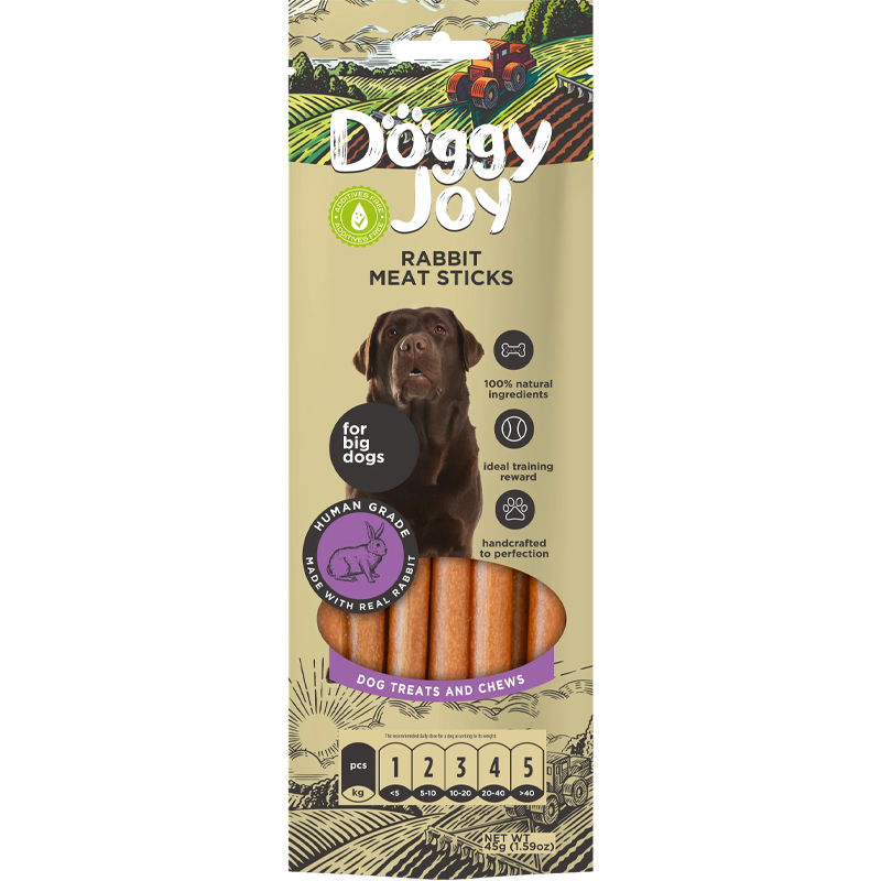Rabbit Meat Sticks 45g