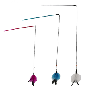 Feather Bell Cat Dangler