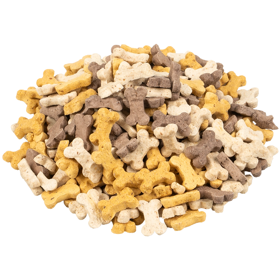 Dog Biscuits Mini Bones Mix 750gr