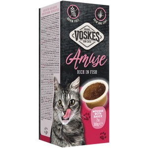 Cat Mousse With Sauce 7x30g