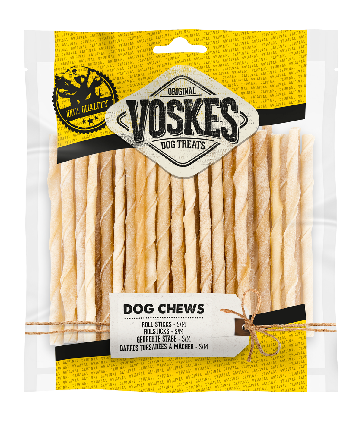 Dog Chews Roll Sticks S/M