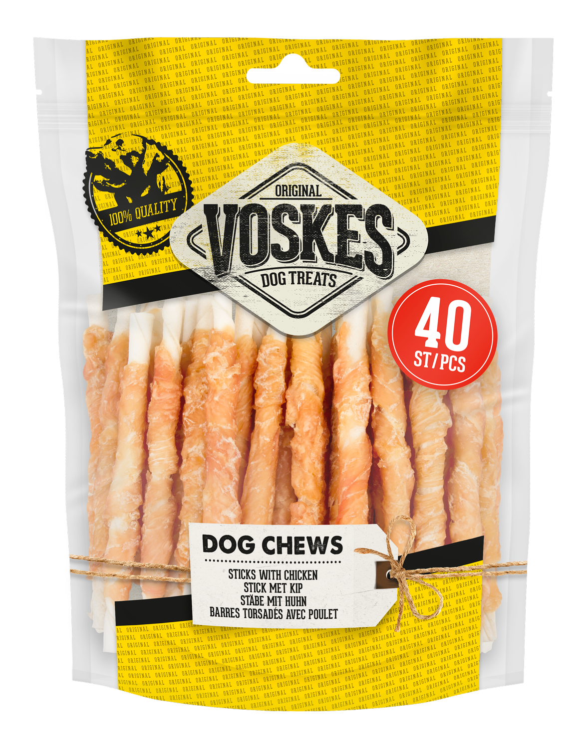 Dog Chews Sticks with Chicken 400gr