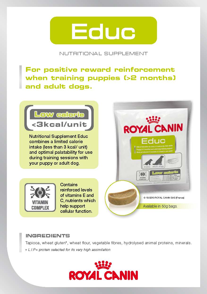 Nutritional Sup Education þjálfunarnammi 50g